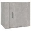 Bedside Cabinets 2 pcs Concrete Grey 50x39x47 cm