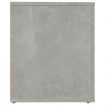 Bedside Cabinets 2 pcs Concrete Grey 50x39x47 cm