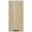 Wall-mounted Bathroom Cabinet Sonoma Oak 32x20x67 cm