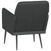 Armchair Black 61x78x80 cm Faux Leather