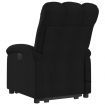 Stand up Massage Recliner Chair Black Fabric