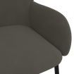 Dining Chairs 2 pcs Dark Grey Velvet