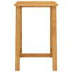 5 Piece Garden Bar Set Brown