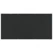 5 Piece Garden Dining Set Black Poly Rattan