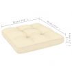 4 Piece Garden Lounge Set with Cushions Solid Pinewood
