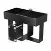 Jerry Gas Can Holder Metal Lockable Fuel Jug Petrol Container Rack Bracket Liquid Carrier Toolbox for Camper Caravan Trailer Black