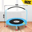Genki Kids Trampoline Small Exercise Home Gym Fitness Equipment Indoor Workout Rebounder Jumping Mat