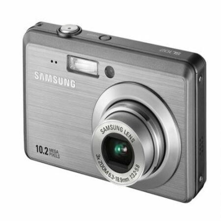Samsung SL102 Compact Digital Camera - Silver