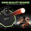 Genki Foldable Trampoline Bounce Rebounder Bungee Exercise Jumping Jogger Home Fitness Gym Equipment Workout 51 Inch