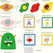 Alphabet Learning Toy,The Alphabet Monster,Letter Recognition Matching Game,Montessori Preschool Toys,ABC Learning Toys for Kids Ages 3+