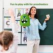 Alphabet Learning Toy,The Alphabet Monster,Letter Recognition Matching Game,Montessori Preschool Toys,ABC Learning Toys for Kids Ages 3+