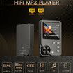 High-Resolution Portable HiFi MP3 Player Lossless DSD Audio with 64GB Memory Card