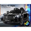 ALFORDSON Kids Ride On Car Mercedes-Benz Licensed Electric Motors Black