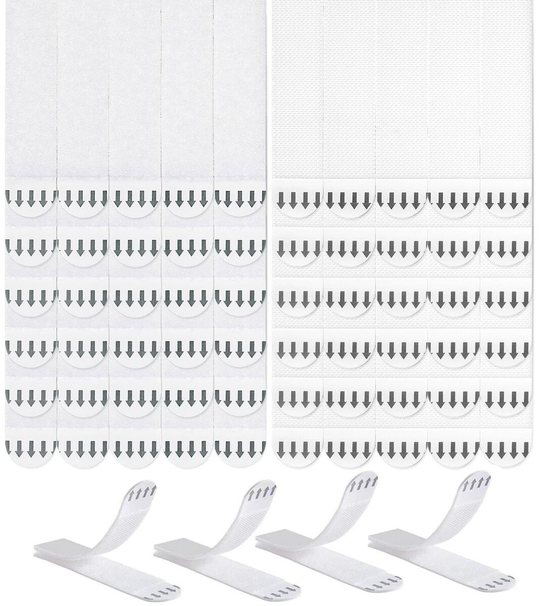 Large Picture Hanging Strips Heavy Duty,32-Pairs(64 Strips) Sticky Picture Hangers for Walls,Hanging Pictures Without Nails,Damage Free No Nails Adhesive Strips for Frame Hanging Mounting Strips