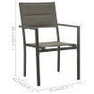 5 Piece Outdoor Dining Set Steel