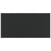 5 Piece Garden Dining Set Black Poly Rattan