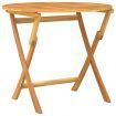 5 Piece Garden Dining Set Solid Wood Teak