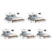 ALFORDSON Metal Bed Frame King Size Mattress Base Platform Foundation Wood