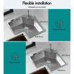 ALFORDSON Kitchen Sink Stainless Steel Drop in Flush Mount Single Bowl 860X600MM