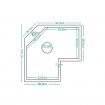 ALFORDSON Kitchen Sink Stainless Steel Drop in Flush Mount Single Bowl 860X600MM