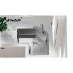 ALFORDSON Kitchen Sink Stainless Steel Drop in Flush Mount Single Bowl 860X600MM