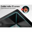 ALFORDSON Kitchen Sink Stainless Steel Drop in Flush Under Mount 100X45CM Black