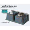 ALFORDSON Kitchen Sink Basin Stainless Steel Under Mount Double Bowl 810X500MM