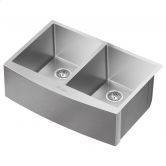 ALFORDSON Kitchen Sink Basin Stainless Steel Under Mount Double Bowl 810X500MM