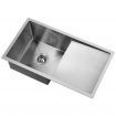 ALFORDSON Kitchen Sink Stainless Steel Drop in Flush Under Mount Basin 870X450MM