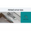 ALFORDSON Kitchen Sink Basin Stainless Steel Under Mount Single Bowl 810X500MM