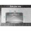 ALFORDSON Kitchen Sink Basin Stainless Steel Under Mount Single Bowl 810X500MM