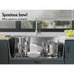 ALFORDSON Kitchen Sink Basin Stainless Steel Under Mount Single Bowl 810X500MM