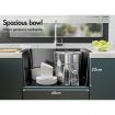 ALFORDSON Kitchen Sink Stainless Steel Drop in Flush Under Mount 450X300MM Black