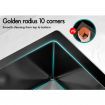 ALFORDSON Kitchen Sink Stainless Steel Drop in Flush Under Mount 250X450MM Black