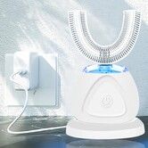Ultrasonic Toothbrush, Automatic Toothbrush 360 Degree Auto Sonic Toothbrush, Teeth whitening Brush with Timer