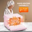 8L Towel Warmer Heater Electric UV Dryer Cabinet Stainless Steel Compact Machine for Facial Salon Shaving Barber Beauty Home