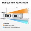 2 Towing Mirrors Car Safety Convex Flat Mirror Clipon Caravan Side 4X4 Trailer Fit Offroad Camper Travel RV Truck Vehicle