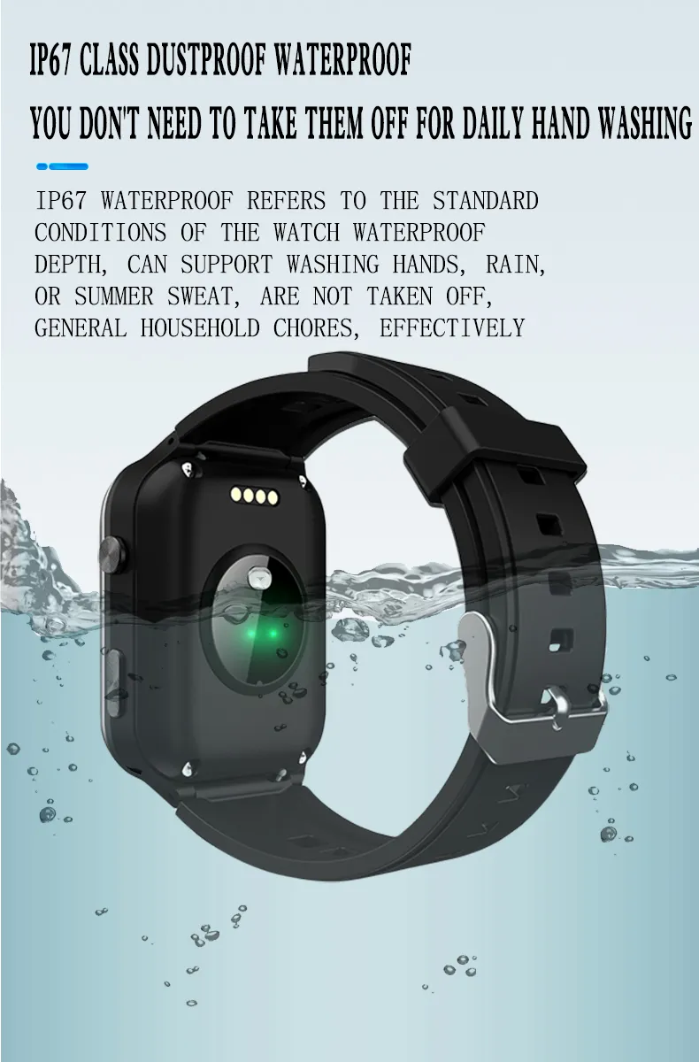 Elderly Smart Watch For Senior Falling Detection 4G Sim Card SOS Phone Call GPS Positioning Medicine Remind Track