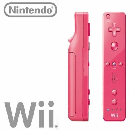 Genuine Nintendo Wii Remote Controller Wii-Mote - Pink