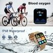 Smart Watch for Women Fitness Tracker, Gold Smart Watches for Women