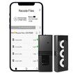 Magnetic Voice Activated Recorder,No Need Connect with PC,Download & Play on The Mobile Phone,APP for Andriod iOS,Audio Recorder for Meeting Interview