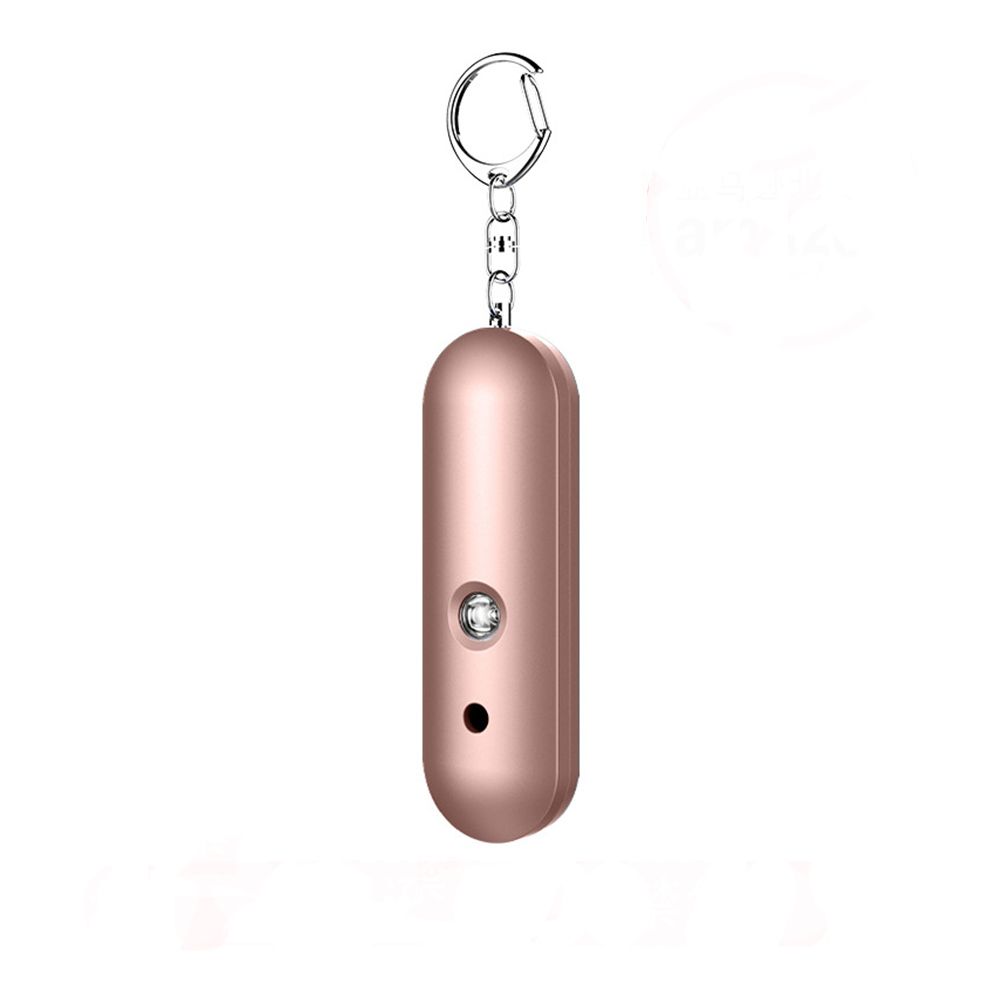 Personal Safety Alarm for Women, Travel Safe and Waterproof Self Defense Alarm for Women by Women, Safety Alarm Keychain for Women, Loud Alarm, Strobe Light, Keychain Alarm, Rose Gold