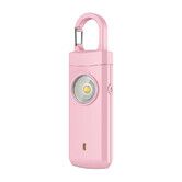 Rechargeable Personal Alarm for Women, Christmas Birthday Gifts for Women, Daughter, College Student, Teen Girl, Elders, Pink