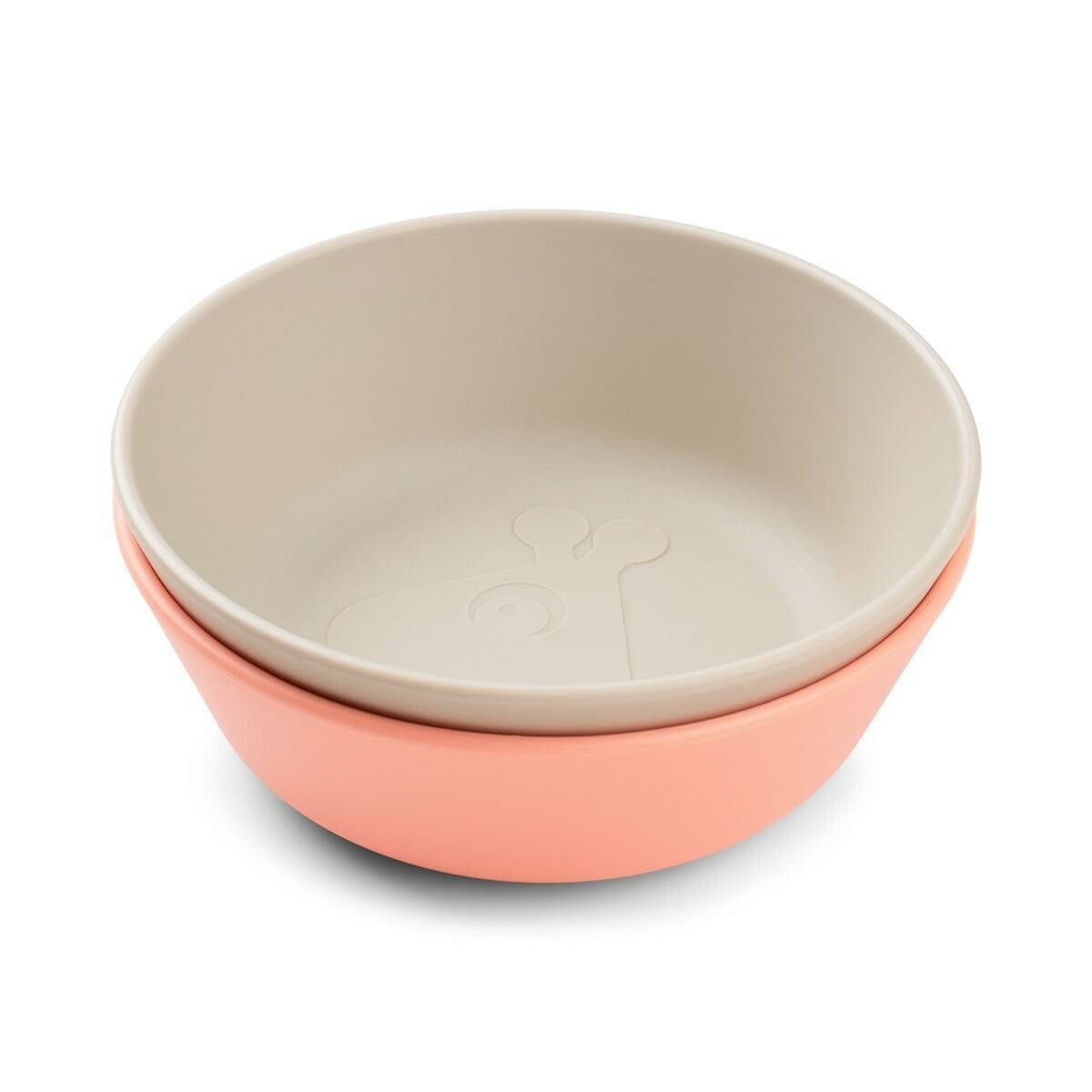 Kiddish Raffi Bowl 2 Pack-Sand & Coral