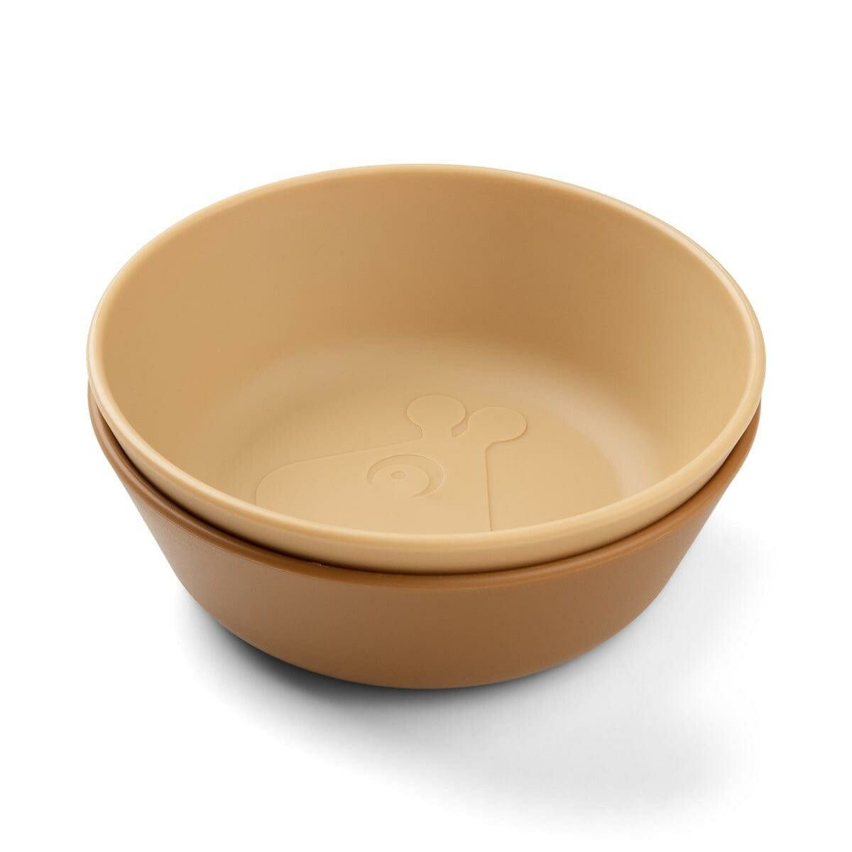 Kiddish Raffi Bowl 2 Pack-Mustard