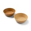 Kiddish Raffi Bowl 2 Pack-Mustard