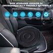 360 Rotating Seat Cushion for Car,Swivel Seat Cushion for Car for Elderly,360 Degrees Swivel Car Seat for Elderly Support,Non Slip,Memory Foam,Ergonomic Design (Black)