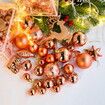 30Pcs Christmas Tree Balls Ornaments for Party Festive Decor Color Rose Gold