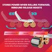 AB Roller Wheel Exerciser Abdominal Home Gym Machine Equipment Automatic Rebound Workout Exercise Fitness Core Training Device