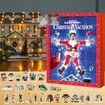 National Lampoon's Christmas Vacation Advent Calendar,24 Day Christmas Advent Calendar,Contains 24 Gifts,Christmas Vacation Figures and Accessories Christmas Countdown Calendar Gift (Red 1Pcs)